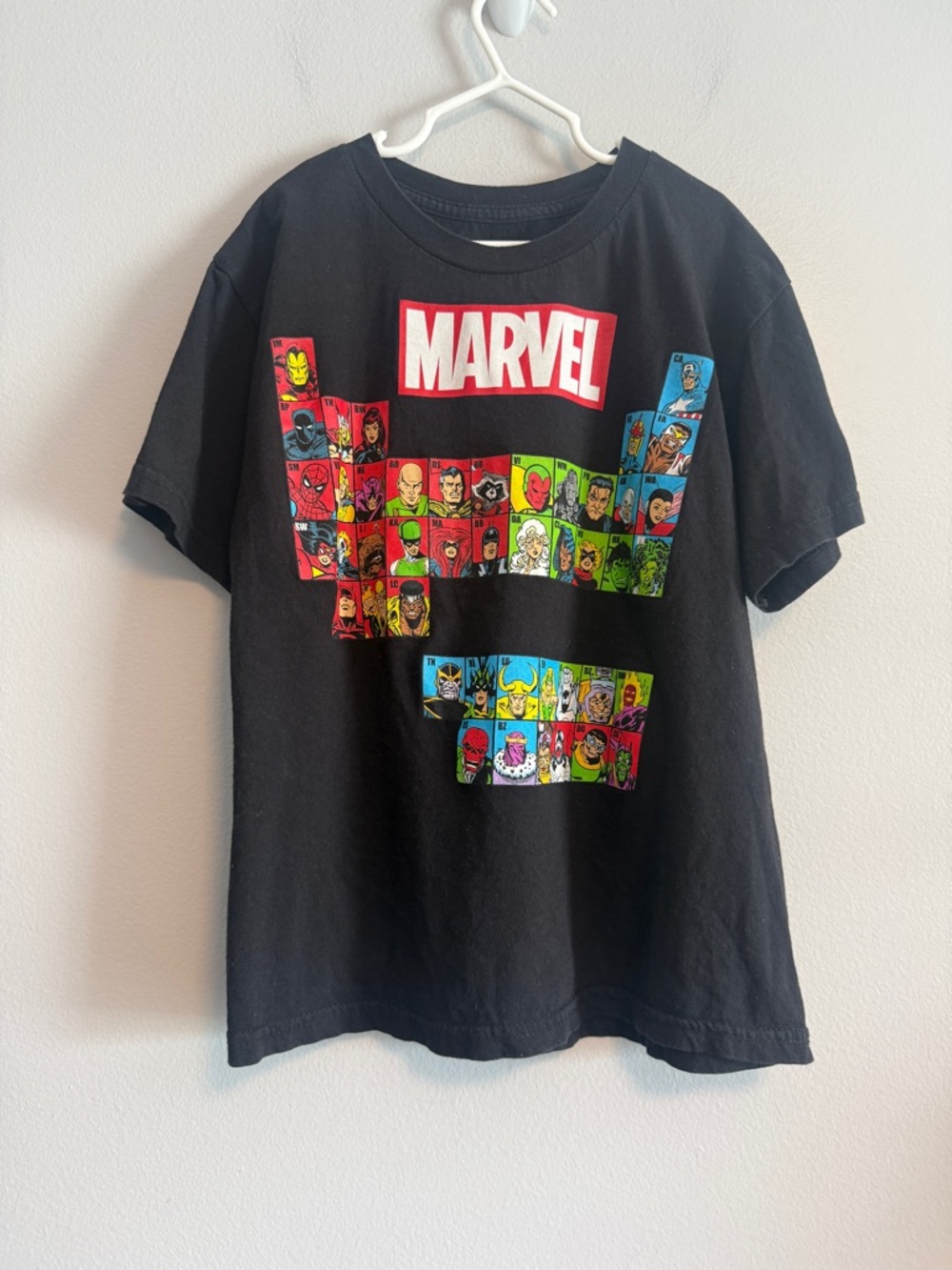 Marvel Characters Graphic Tee Size S